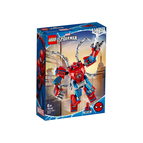 Конструктор - Spider-Man Mech, 152 части Lego 110297 