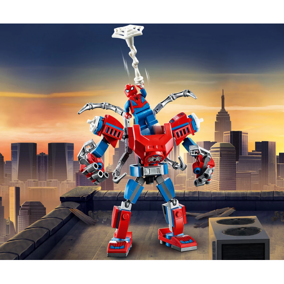Конструктор - Spider-Man Mech, 152 части Lego 110301 5
