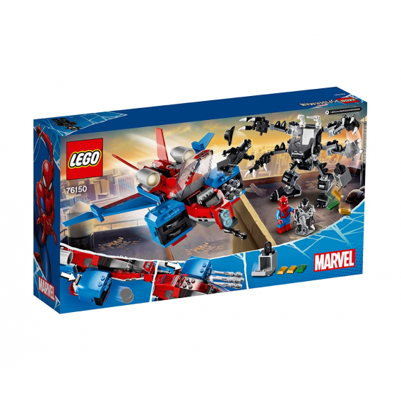 Конструктор - Spiderjet vs. Venom Mech, 371 части Lego 110364 2