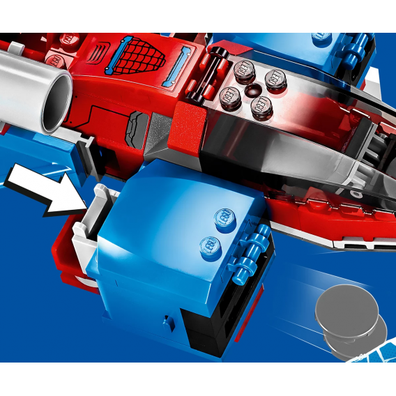 Конструктор - Spiderjet vs. Venom Mech, 371 части Lego 110369 7