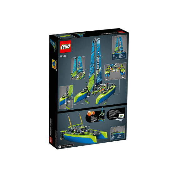 Конструктор - Катамаран, 404 части Lego 110419 2