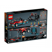 Конструктор - Камион и мотоциклет за каскади, 610 части Lego 110434 2
