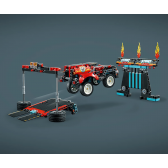 Конструктор - Камион и мотоциклет за каскади, 610 части Lego 110437 5