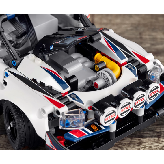 Конструктор - Кола за рали, която се управлява с приложение, 463 части Lego 110468 11