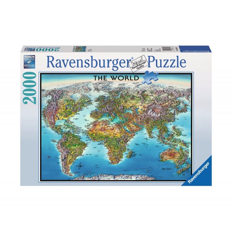 Пъзел Карта на света Ravensburger  11052