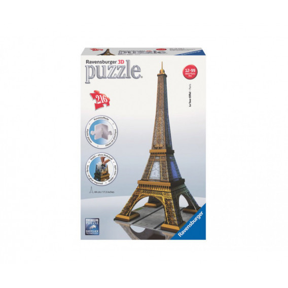 3D Пъзел Айфеловата кула Париж Ravensburger 11057 