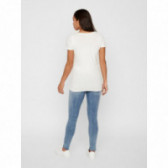 Блуза с щампа за бременни бяла Mamalicious 110591 4
