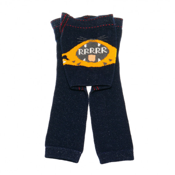Комплект клин и чорапи за бебе сини Chicco 110659 4