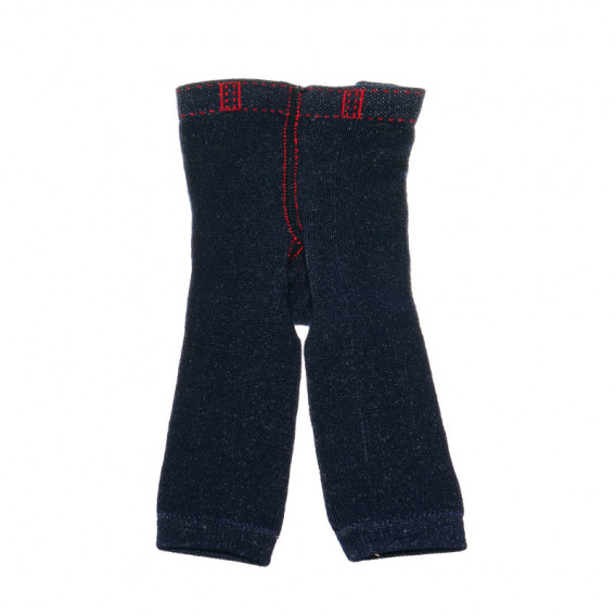 Комплект клин и чорапи за бебе сини Chicco 110660 5