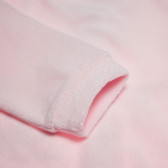 Плюшен гащеризон с дълъг ръкав за бебе за момиче розов Chicco 110765 12