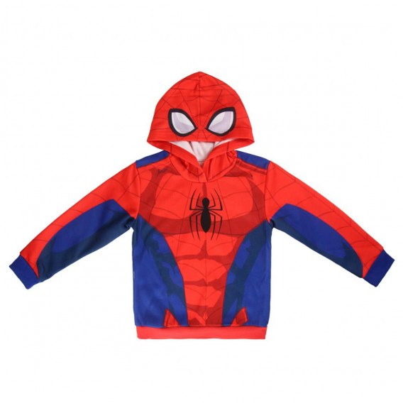 Суитшърт Spiderman за момче червен Spiderman 1109 