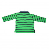 Памучна блуза с дълъг ръкав за бебе за момче райе Chicco 110924 2