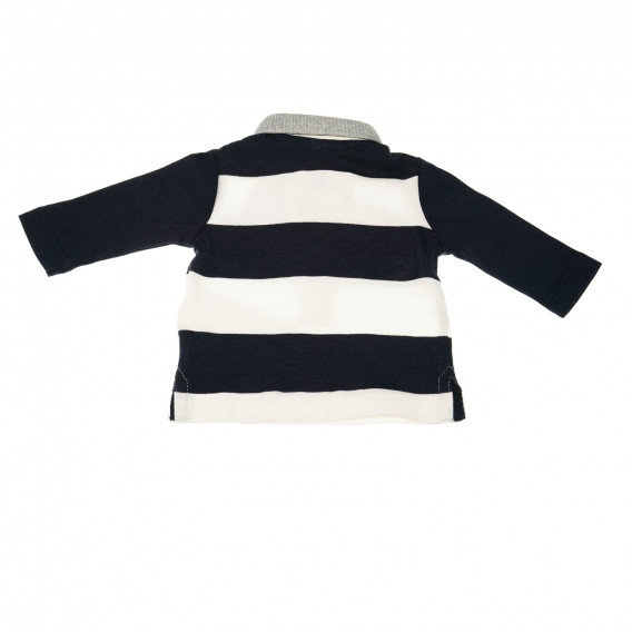 Памучна блуза с дълъг ръкав за бебе за момче райе Chicco 110928 6