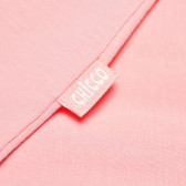 Памучна блуза с дълъг ръкав за бебе за момиче розова Chicco 110996 4