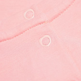 Памучна блуза с дълъг ръкав за бебе за момиче розова Chicco 110997 5