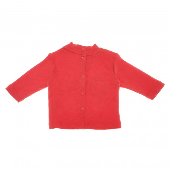 Блуза с принт за бебе за момче червена Chicco 111018 2