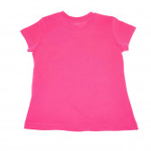 Памучна блуза с къс ръкав за бебе за момиче циклама Chicco 111044 2