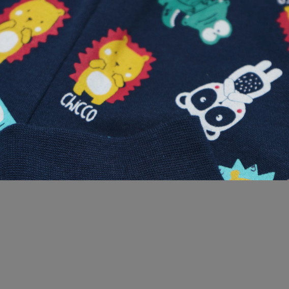 Памучна пижама от 2 части за бебе Chicco 111391 7