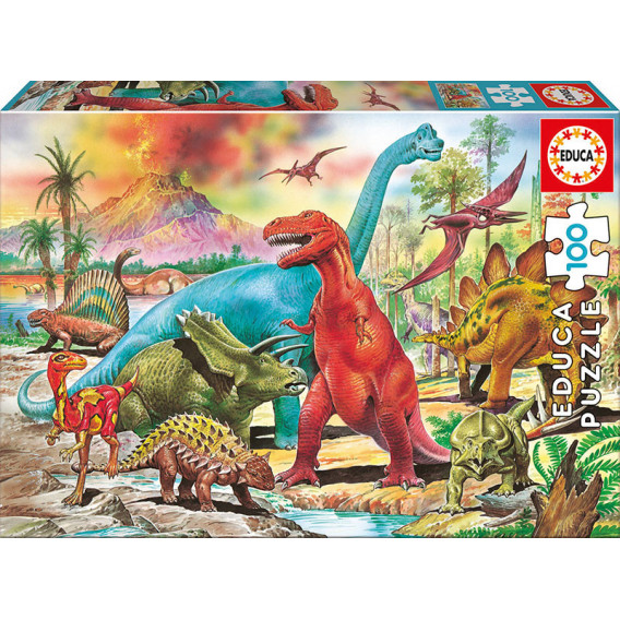 Детски пъзел Динозаври Educa 11150 