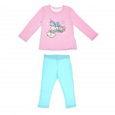 Памучна пижама от две части за бебе Chicco 111500 