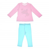 Памучна пижама от две части за бебе Chicco 111503 4