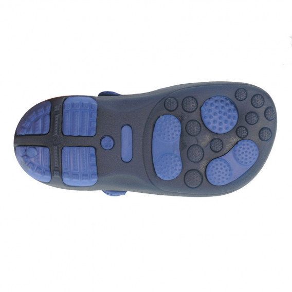 Гумени чехли с апликация на котва за момче, тъмно сини Beppi 111682 2