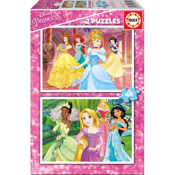 Детски пъзел 2 в 1 Принцесите на Дисни Disney Princess 11178 
