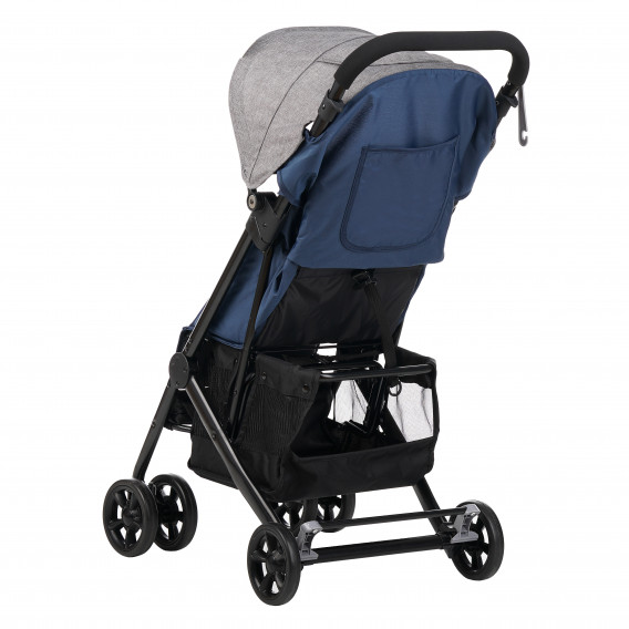 Бебешка количка Jasmin - компактна, лесно сгъваема, синя ZIZITO 112080 5