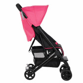 Бебешка количка Jasmin - компактна, лесно сгъваема с покривало за крачета, розова ZIZITO 112106 3