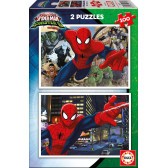 Детски пъзел 2 в 1- Спайдърмен 100 части Spiderman 11213 