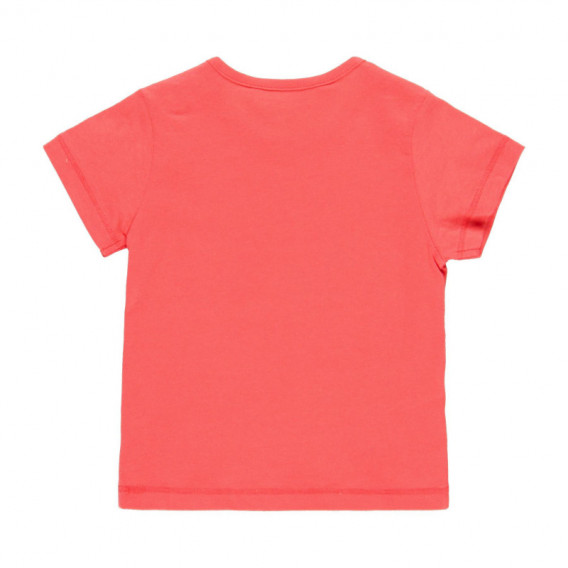 Памучна тениска за бебе Pretty розова Boboli 112760 2