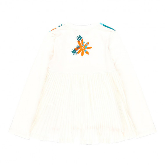 Блуза с флорален принт, бяла Boboli 112861 2