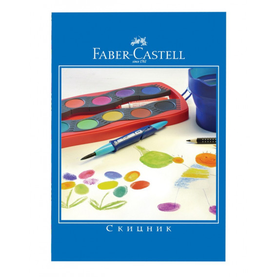 Скицник за рисуване Faber-Castell, спирала, 20 листа Faber Castell 113099 3