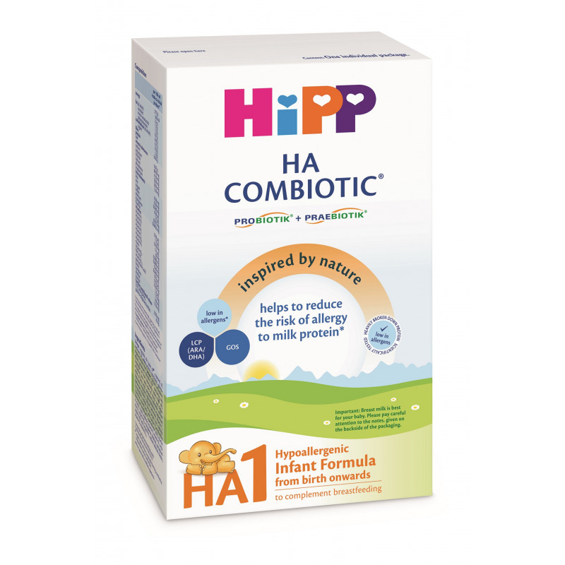 Мляко за кърмачета хипоалергенно HA 1 Combiotic, кутия 0.350 кг  113527