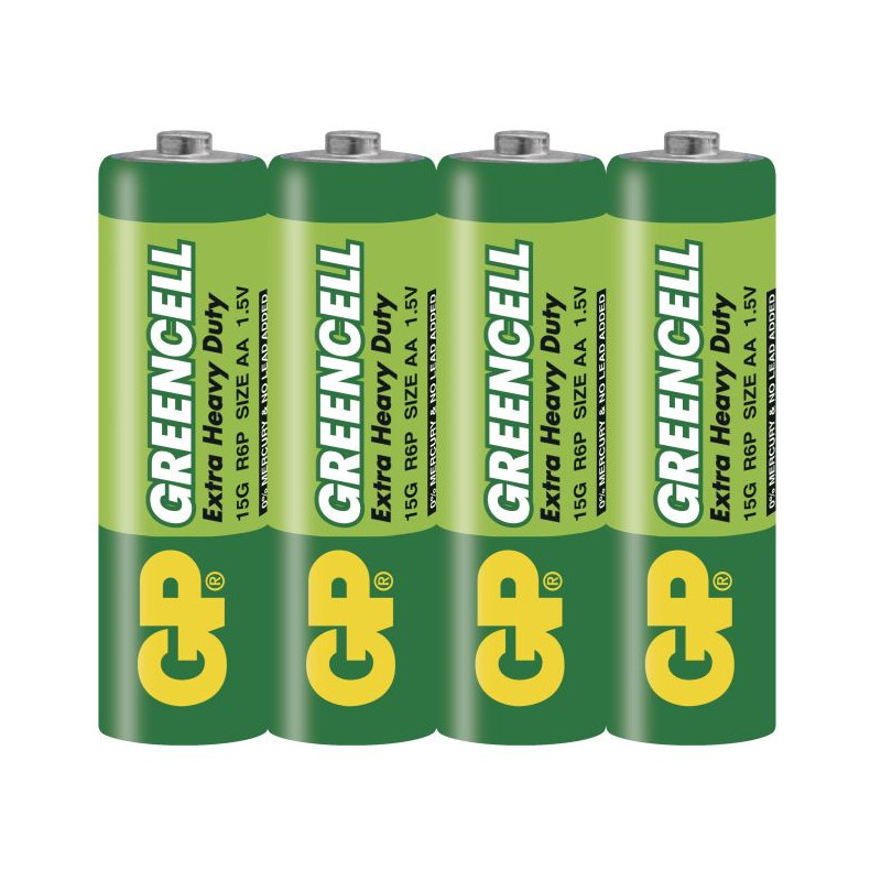 Батерии GP-Extra Heavy Duty, AA, 1,5V, 4 бр.  113640