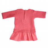 Рокля за бебе за момиче розова Benetton 113641 