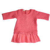 Рокля за бебе за момиче розова Benetton 113642 2