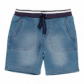 Къси дънкови панталони за момче сини Boboli 113990 