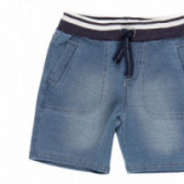 Къси дънкови панталони за момче сини Boboli 113991 2