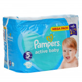 Пелени, Active Baby, размер 5, 90 бр. Pampers 114048 