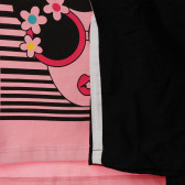 Комплект от две части в розово и черно за момиче Acar 114493 5