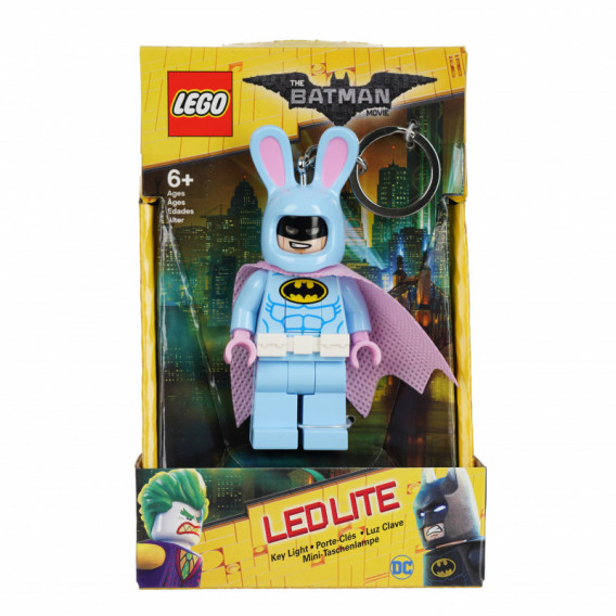 Светещ ключодържател Bunny Batman Lego 114838 