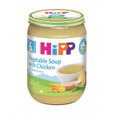 БИО зеленчукова супа с пиле, бурканче 190 гр. Hipp 114914 