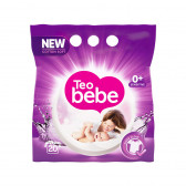 Cotton soft purple прах за пране, найлонов плик, 1,5 кг. Teo Bebe 114965 