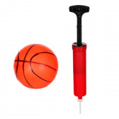 Баскетболно табло за стена с топка и помпа, многоцветно GT 115330 2