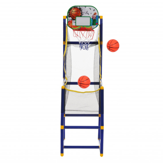 Баскетболен тренажор с топка и помпа, Magic shoot GT 115379 5
