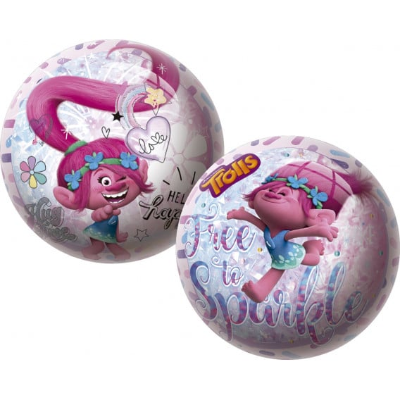 Розова топка за момиче - trolls Unice 1159 