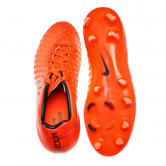 Футболни обувки за момче, оранжеви NIKE 115935 3