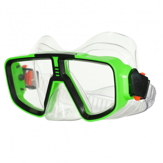 Комплект за гмуркане с маска и шнорхел - зелен HL 116110 2