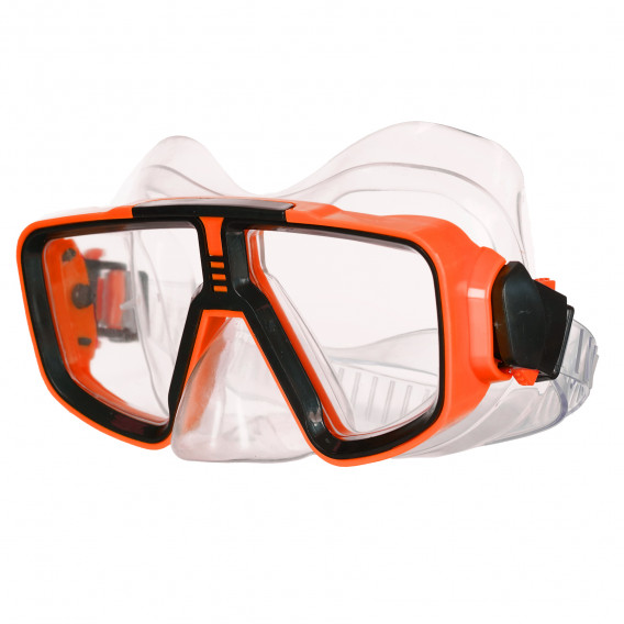 Комплект за гмуркане с маска и шнорхел - оранжев HL 116114 2